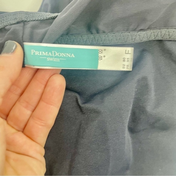 PRIMA DONNA Sherry Swimsuit Control Wire Cups Navy Blue Ruched Resortwear 2X - Picture 13 of 16